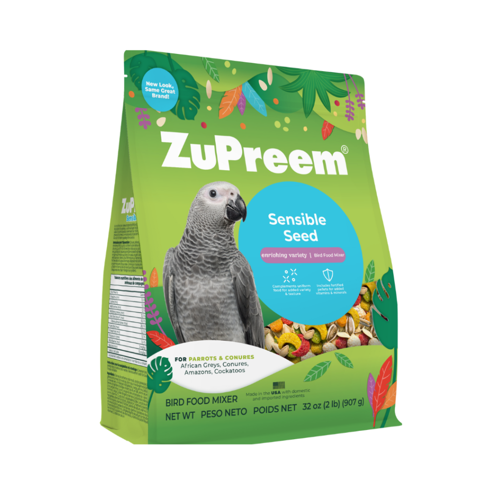 zupreem sensible seed parrots conures