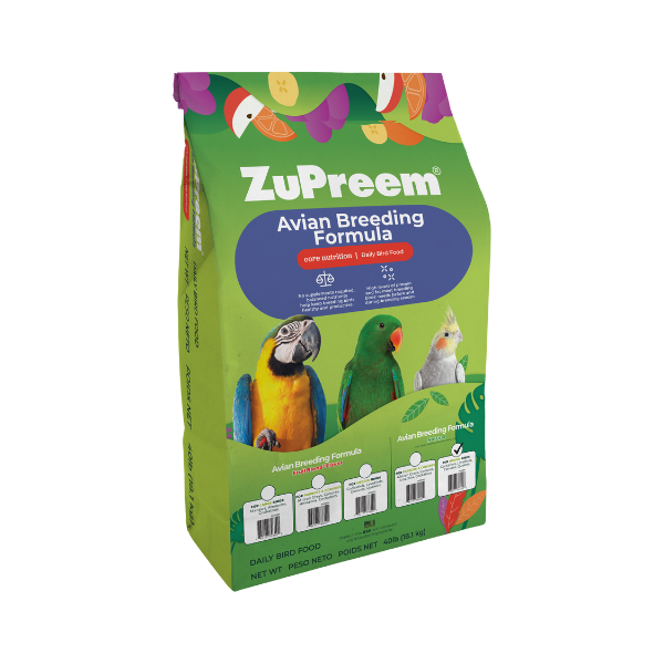 zupreem avian breeding natural medium